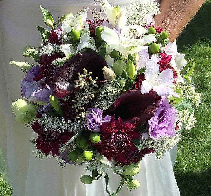 wedding flowers and bridal bouquets